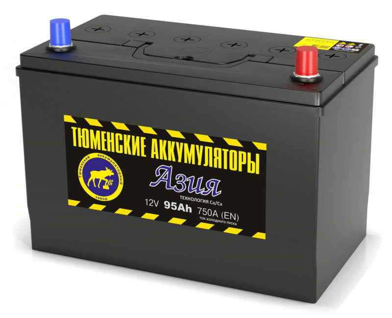 Аккумулятор Тюмень Азия 6ст-95 о.п.