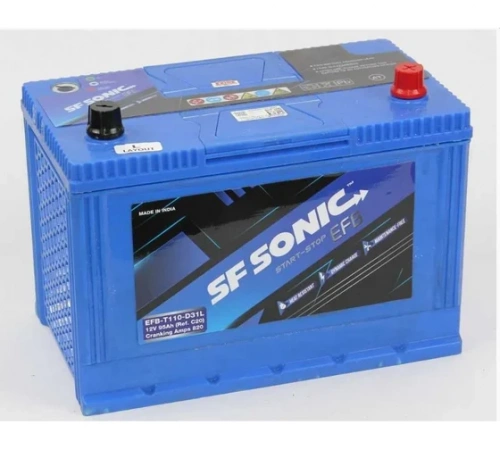 Аккумулятор SF SONIC EFB 6ст-100.0 о.п. (110D31L)
